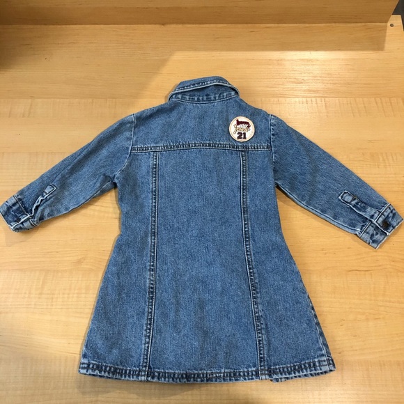 Denim dress with buttons 2yo - Picture 2 of 3